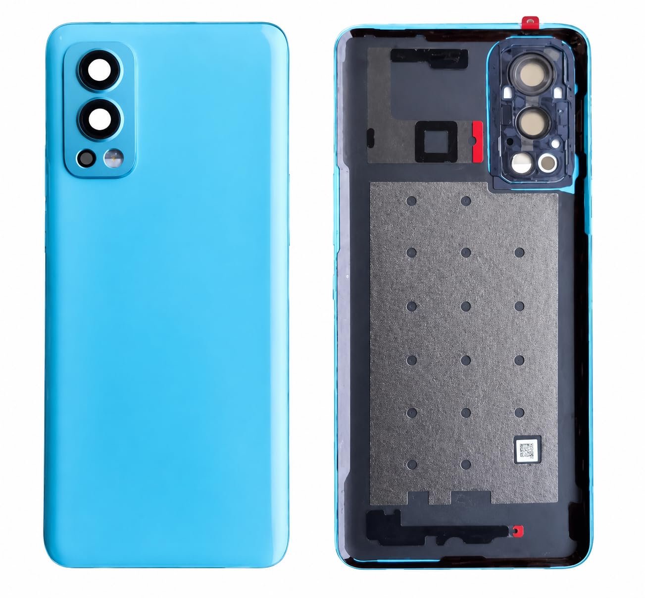 Back Panel Housing Body with Logo For Oneplus Nord 2 Blue
